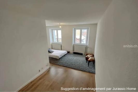 Alle, Jura - Last stage 2.5 Rooms 60.00 m2 CHF 900.-