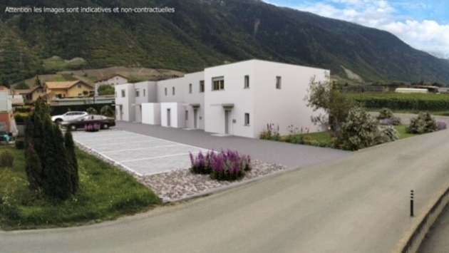 Charrat, Valais - Rowhouse 4.5 Rooms 130.00 m2 CHF 695'000.-