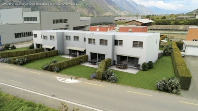 Charrat, Valais - Rowhouse 4.5 Rooms 130.00 m2 CHF 695'000.-