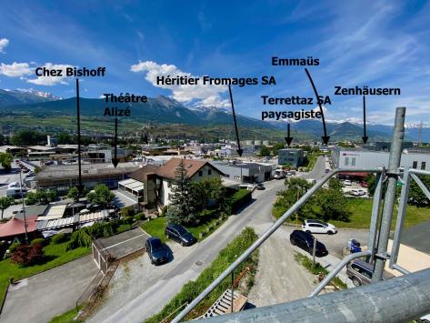 Sion, Vallese - Edificio commerciale 1.0 Stanze 550.00 m2 CHF 2'100'000.-