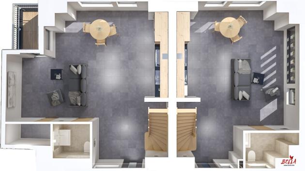 Chalais, Valais - Duplex 3.5 pièces 96.00 m2  dès CHF 508'000.-