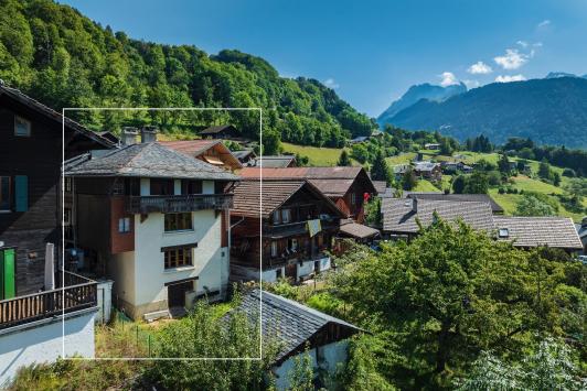 Les Posses-sur-Bex, Vaud - village house 6.5 Rooms 180.00 m2 CHF 530'000.-