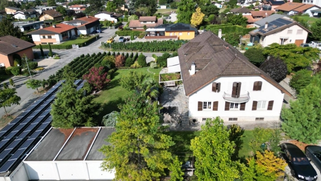 Villa Jumelle 7.5p Evéquoz Conthey Maison jumelée Maison jumelée, 7.5 pièces, 396.00 m2  CHF 1'490'000.- 1964 Conthey