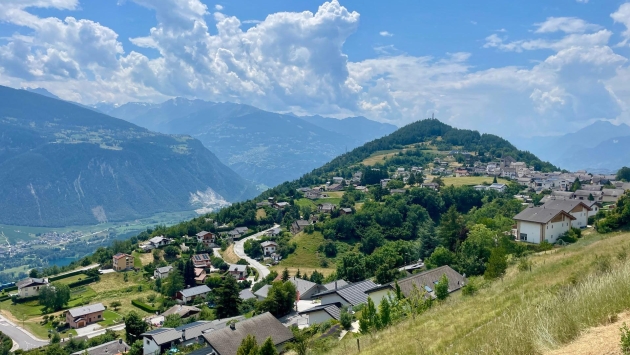 t189b_ Parcelle_Sergnoret Sergnou Paroisse Catholique et Judith Cotter Land Land   CHF 450.- / m2 1978 Lens