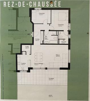 Morgins, Valais - Rez-jardin 3.5 pièces 92.00 m2 CHF 610'000.-