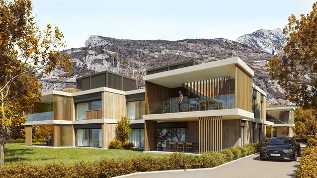 Ardon, Valais - Appartement terrasse 5.5 pièces 153.00 m2 CHF 810'000.-