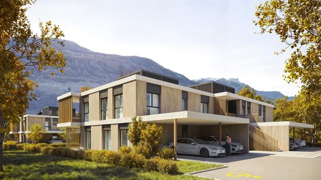 Ardon, Valais - Appartement terrasse 5.5 pièces 153.00 m2 CHF 810'000.-