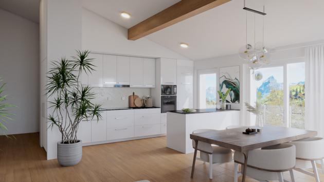 Collombey-Muraz, Valais - Appartement terrasse 3.5 pièces 104.50 m2  dès CHF 580'000.-