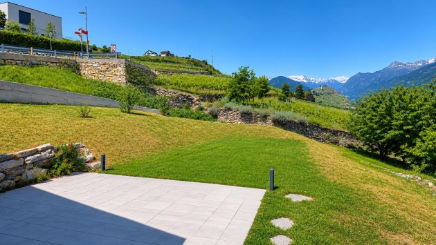 Diolly Rez de jardin Ground floor apartment Ground floor apartment, 4.5 Rooms, 148.68 m2  CHF 1'180'000.- 1950 Sion