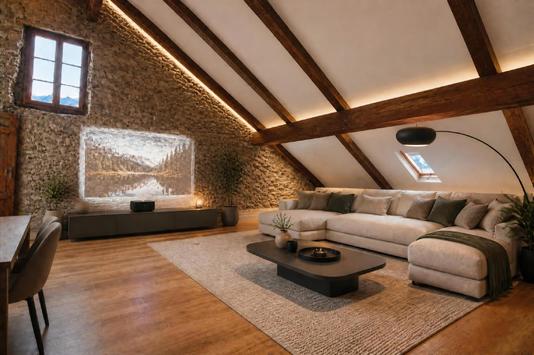 Saint-Maurice, Valais - Mansarde 1.0 pièces 106.00 m2 CHF 220'000.-