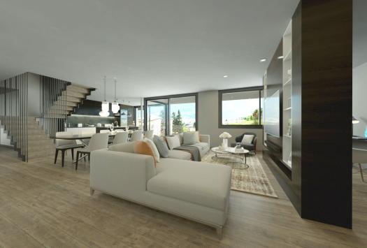 Sion, Valais - Penthouse 4.5 Rooms  from CHF 1'685'000.-