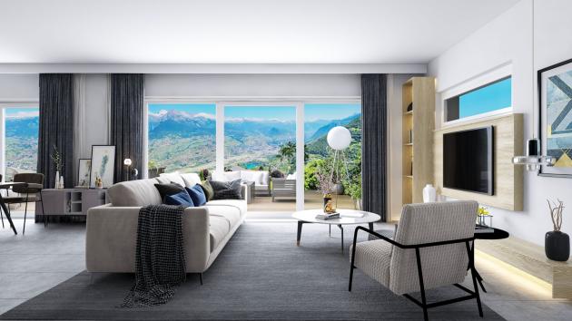 Basse-Nendaz, Valais - Villa 5.5 pièces 146.56 m2  dès CHF 850'000.-