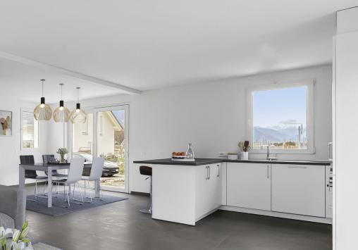 Ardon, Valais - Maison jumelée par les garages 4.5 pièces 115.00 m2 CHF 674'000.-