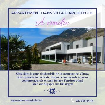 Vétroz, Valais - Ground floor apartment 6.5 Rooms 372.33 m2 CHF 1'390'000.-