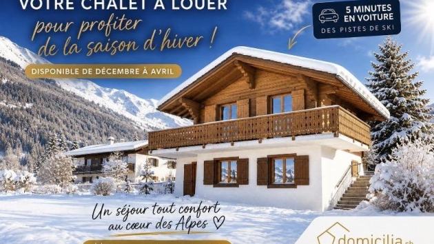 Location de vacances Chalet St- Mauricii - 4 personnes Chalet Chalet, 3.5 Rooms  Price upon request 1974 Arbaz