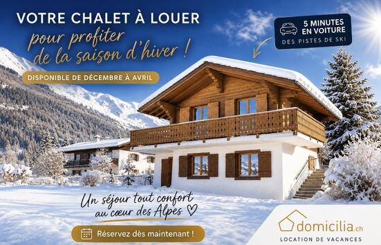 Arbaz, Valais - Chalet 3.5 pièces Prix sur demande