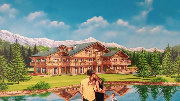 Chalet Flora 1 (Est) Duplex Duplex , 250.50 m2  CHF 8'489'000.- 3963 Crans-Montana