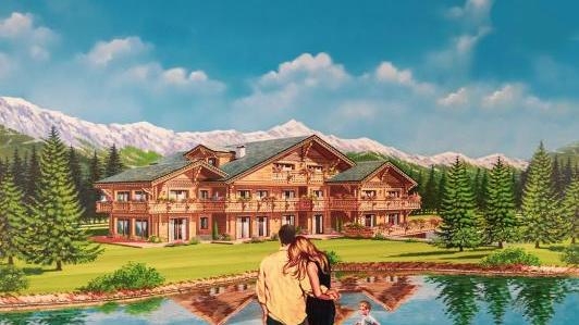 Chalet Flora 2 (Ouest) Duplex Duplex , 415.50 m2  CHF 11'100'000.- 3963 Crans-Montana