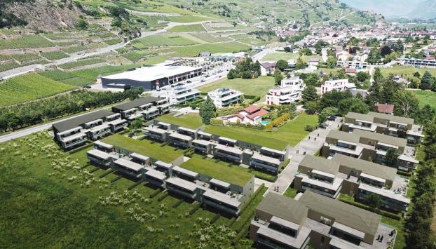 Uvrier, Valais - Appartement 2.5 pièces 66.00 m2 CHF 363'000.-