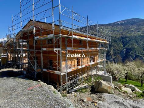 Vex, Valais - Chalet 4.5 pièces 168.00 m2 CHF 890'000.-