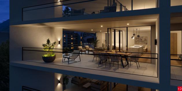 Martigny, Valais - Appartement terrasse 4.5 pièces 152.60 m2  dès CHF 1'065'000.-