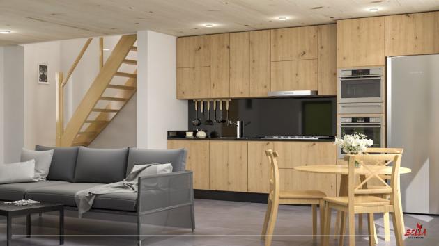 ARBELLAY - 3,5 pièces à Chalais Duplex Duplex, 3.5 pièces, 96.00 m2  dès CHF 508'000.- 3966 Chalais