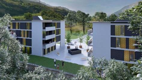 (8)EDE-12355 / Attique Bât. A / appartement 3,5pcs (Lot 55) Las Vegas  Appartement Appartement, 3.5 pièces, 121.75 m2  CHF 685'000.- 1907 Saxon