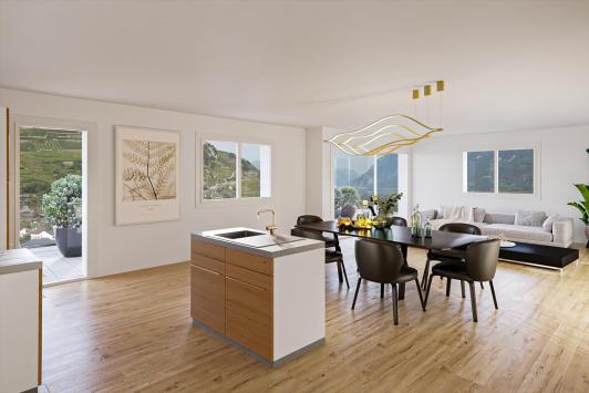 St-Léonard, Valais - Appartement 5.5 pièces 161.53 m2 CHF 937'000.-