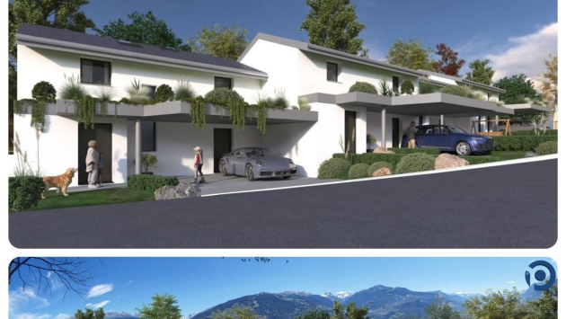 Palumbo villas mitoyennes Terraced house Terraced house, 5.5 Rooms, 135.00 m2  CHF 785'000.- 1964 Conthey