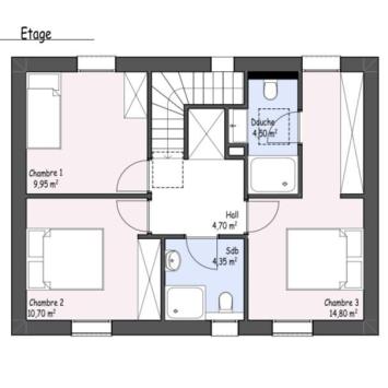 Conthey, Valais - Maison mitoyenne 5.5 pièces 135.00 m2 CHF 785'000.-