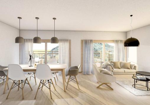 Hérémence, Valais - Appartement 3.5 pièces 103.29 m2 CHF 700'000.-