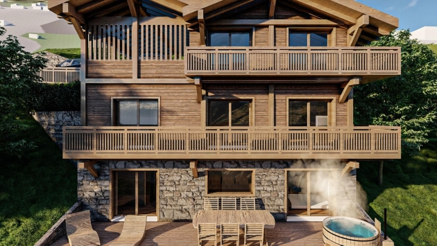 Chalet des Alpes Chalet Chalet, 6.5 pièces, 228.11 m2  CHF 1'300'000.- 1987 Hérémence