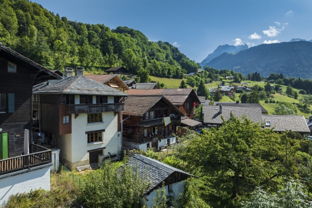 Les Posses-sur-Bex, Vaud - Maison villageoise 6.5 pièces 180.00 m2 CHF 580'000.-