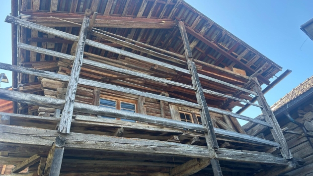 PITT - Grange à rénover Chalet Chalet, 3.5 pièces, 40.00 m2  CHF 85'000.- 1992 Les Agettes