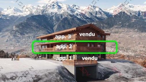 Veysonnaz  Le Petit Mayen Appartement terrasse Appartement terrasse, 5.5 pièces, 225.50 m2  CHF 1'555'950.- 1993 Veysonnaz