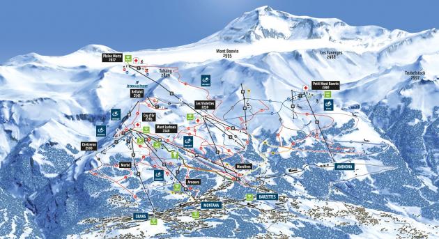 Crans-Montana, Valais - Attique 2.5 pièces 105.00 m2 CHF 1'130'000.-