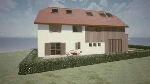 Bassecourt, Jura - Maison mitoyenne 4.5 pièces 107.00 m2 CHF 699'000.-