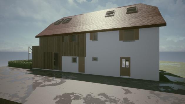 Bassecourt, Jura - Maison mitoyenne 4.5 pièces 107.00 m2 CHF 699'000.-