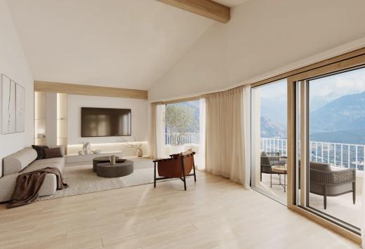 Mollens VS, Valais - Villa mitoyenne 3.5 pièces 111.30 m2 CHF 779'000.-