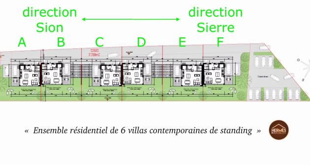 Bramois, Valais - Villa clés-en-main 5.5 pièces 168.00 m2 CHF 1'030'000.-