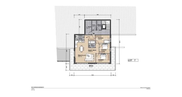 Flanthey, Valais - Attique 4.5 pièces 147.87 m2 CHF 865'040.-