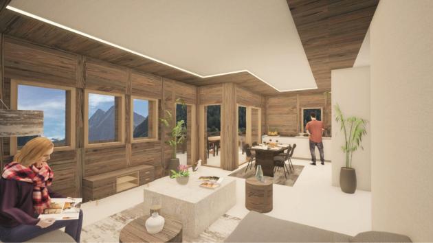 Evolène, Valais - Appartement 3.5 pièces 104.35 m2 CHF 652'000.-