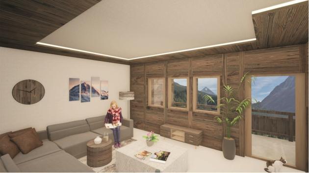 Evolène, Valais - Appartement 3.5 pièces 104.35 m2 CHF 652'000.-