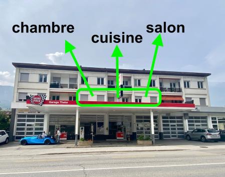 Sion, Valais - Appartement 2.5 pièces 65.00 m2 CHF 1'300.- / mois