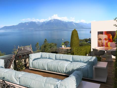 Montreux, Vaud - Attique 3.5 pièces 158.25 m2 CHF 2'250'000.-