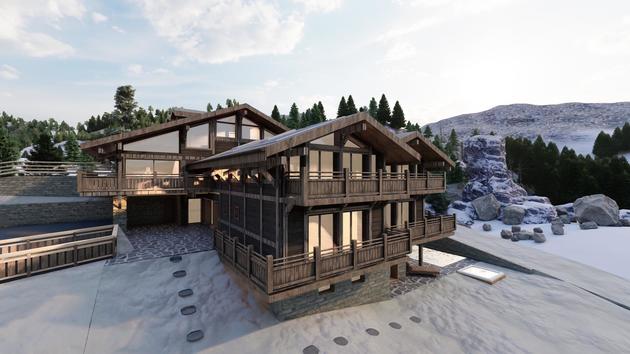 Verbier, Valais - Chalet 8.5 pièces 554.00 m2 Prix sur demande
