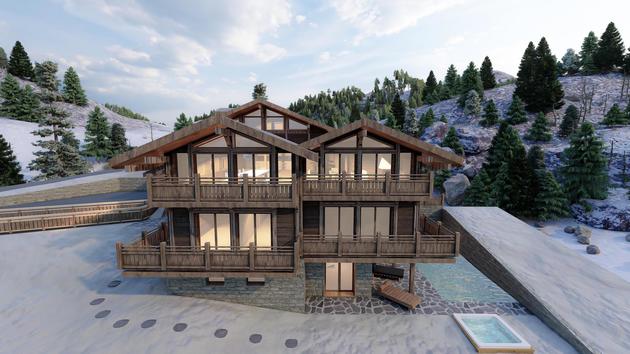 Verbier, Valais - Chalet 8.5 pièces 554.00 m2 Prix sur demande
