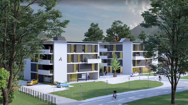 Saxon, Vallese - Appartamento 2.5 Stanze 65.43 m2 CHF 395'000.-