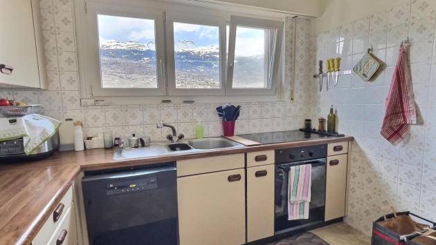 Soland - Prés Fleuris - 4.5 pièces  Attico Attico, 4.5 Stanze, 92.20 m2  CHF 385'000.- 3960 Sierre