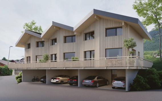 Mollens VS, Valais - Villa mitoyenne 4.5 pièces 111.30 m2 CHF 789'000.-